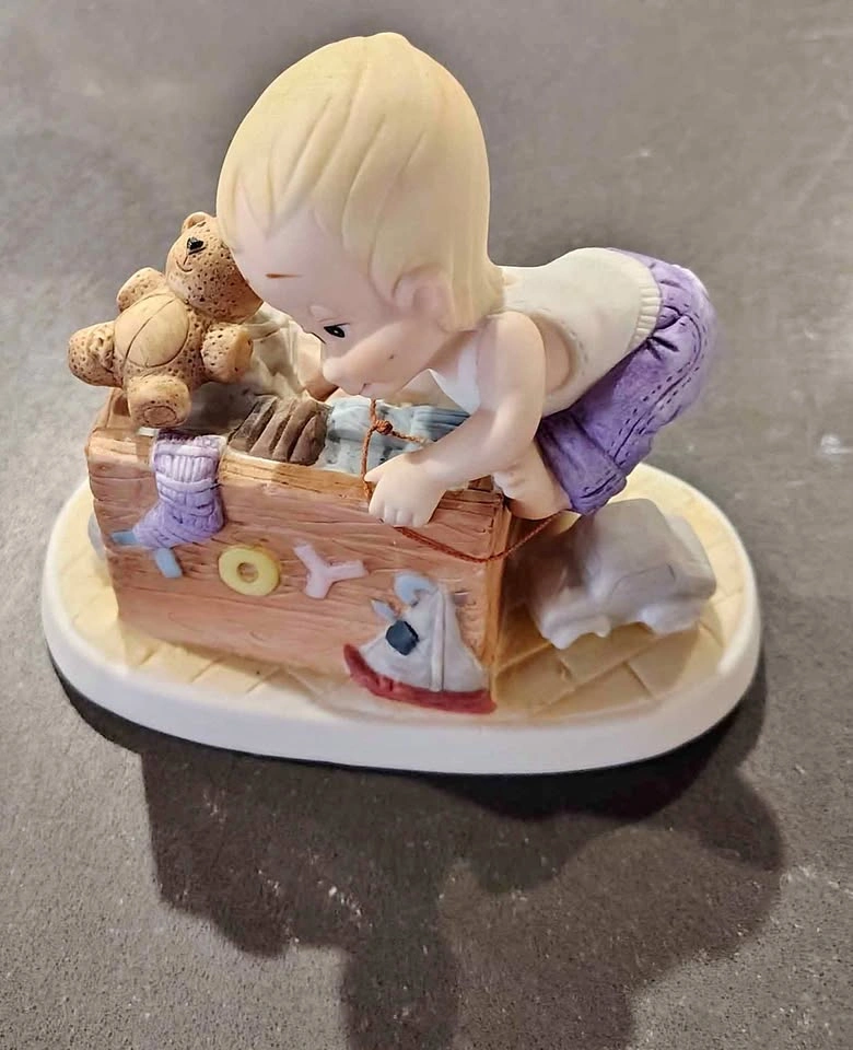 Precious moments and porcelain figurines