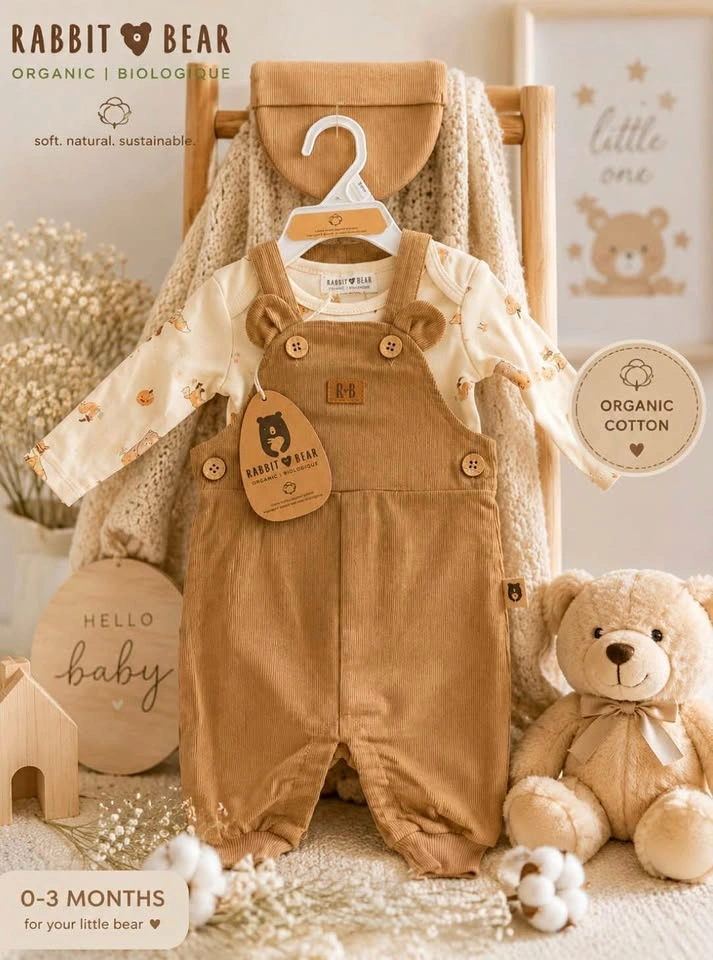 Luxury Organic Baby Gift Set | 0–3 Months | Baby Shower