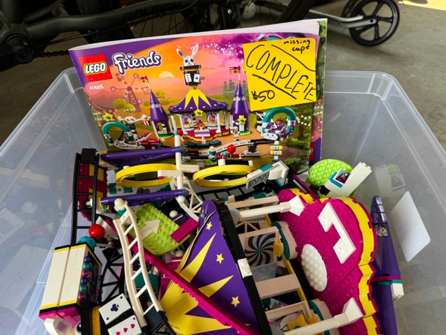 Lego Friends Magical Funfair Roller Coaster 41685