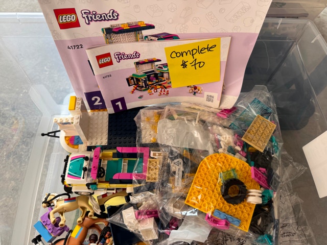 Lego Friends Horse Show Trailer 41722