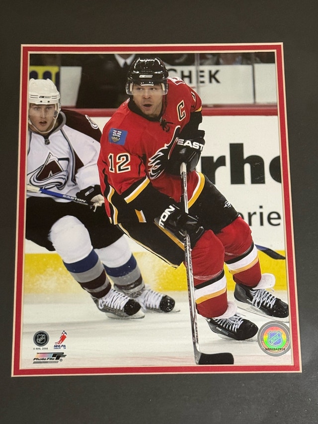 Jarome Iginla Calgary Flames Framed NHL Photo - photo 2