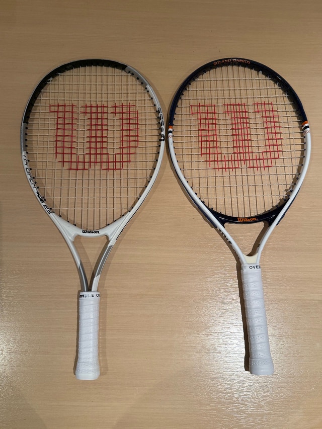 Wilson Junior US Open 23 and Junior Roland Garros Tennis Rackets