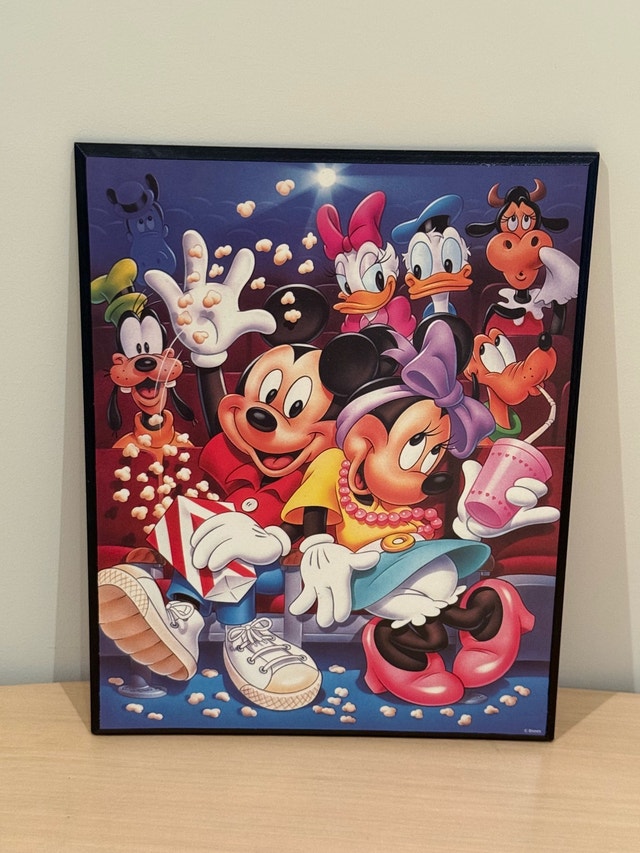 Disney Mickey Mouse and Friends Movie Theater Wall Art