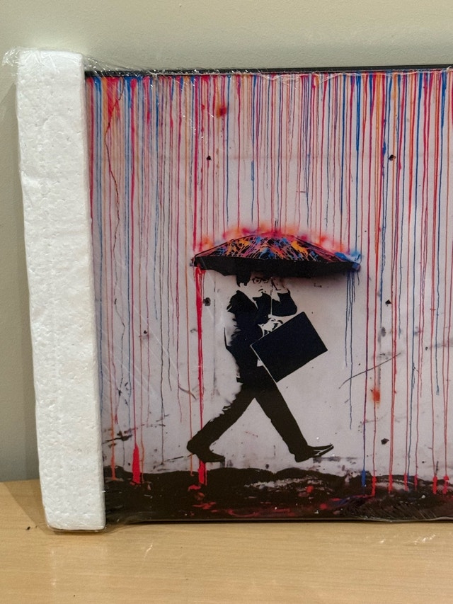 Banksy Style Plak-It Wall Art Decor - photo 2