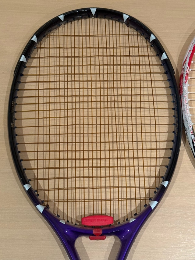 Wilson Titanium Classic and Shark Reflex Tennis Racquets - photo 4