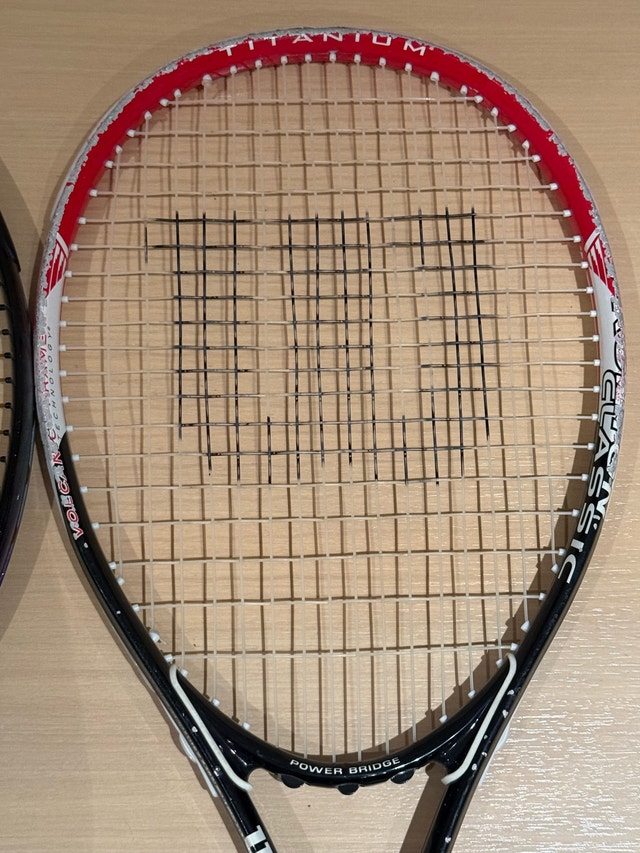 Wilson Titanium Classic and Shark Reflex Tennis Racquets - photo 5