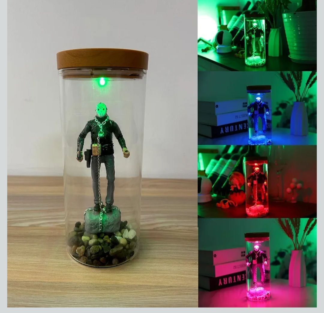 Friday the 13th Movie figure Water Horror Lamp Helloween - photo 2