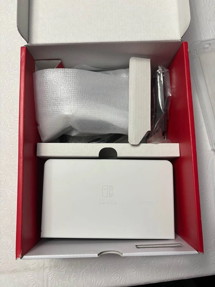 New, Never Used SW1 OLED Model (White) Bundle - photo 2