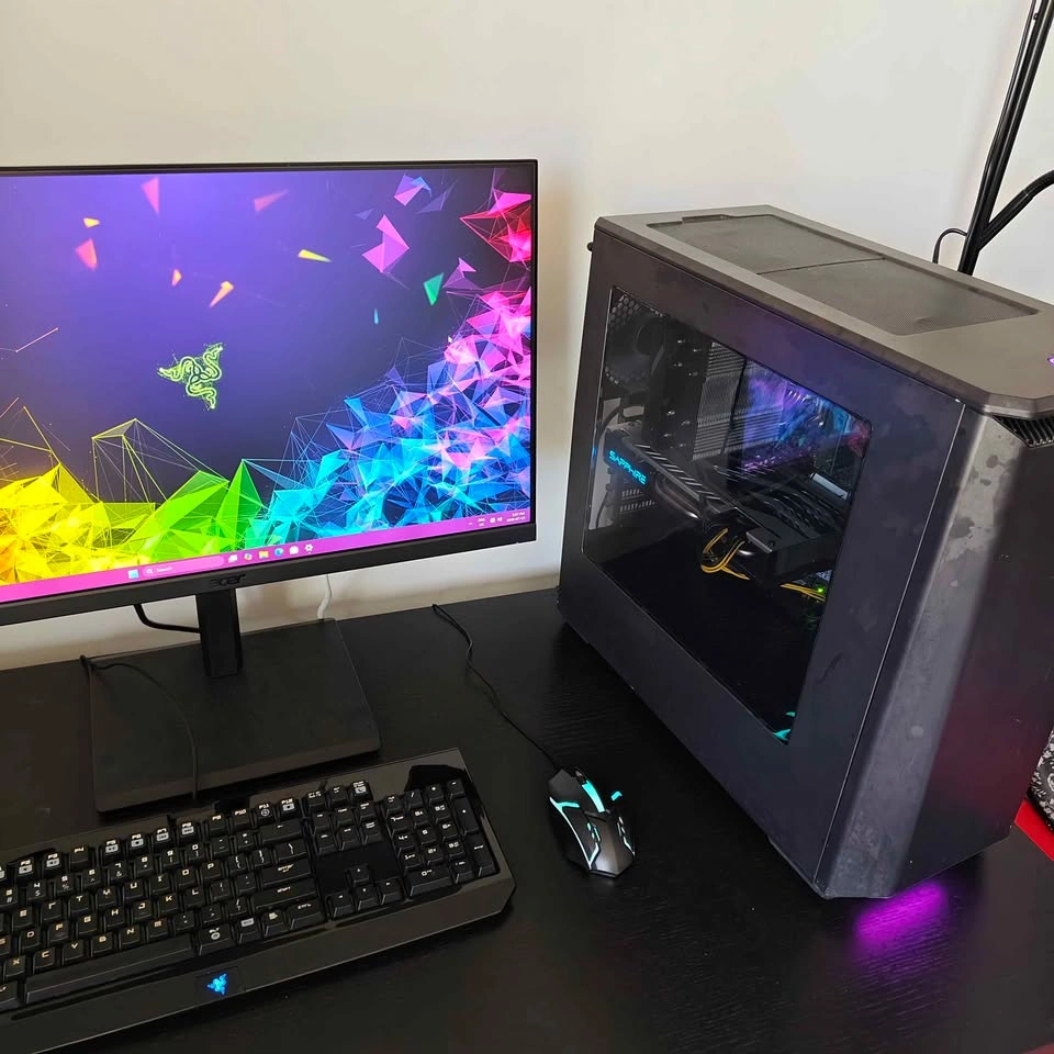 Clean Black Gaming PC Setup - Will trade for PS5 or MacBook - photo 2