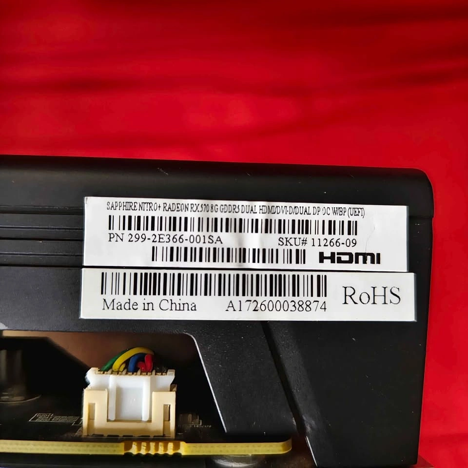 AMD RX 570 8GB Sapphire Nitro+ Graphics Video Card - photo 4