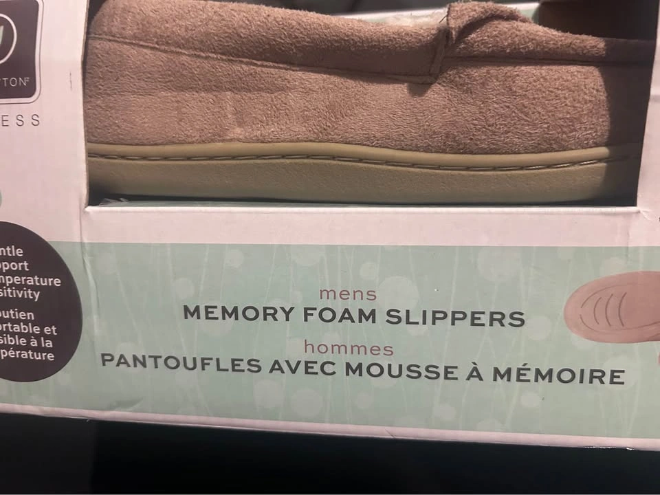 Men’s Memory Foam Slippers - photo 2