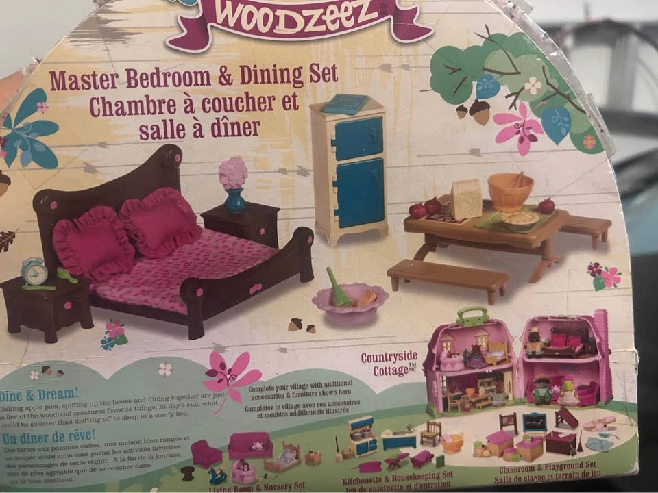 Mini Bedroom and Kitchen Set Toy - photo 4