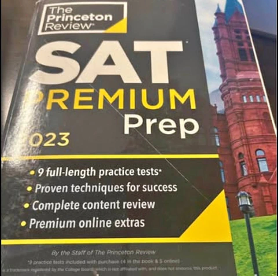 SAT Premium Prep Textbook (got 1530)