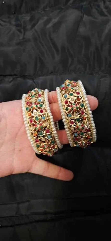 Indian pakistani bridal wedding jewlery set image indicator(6)