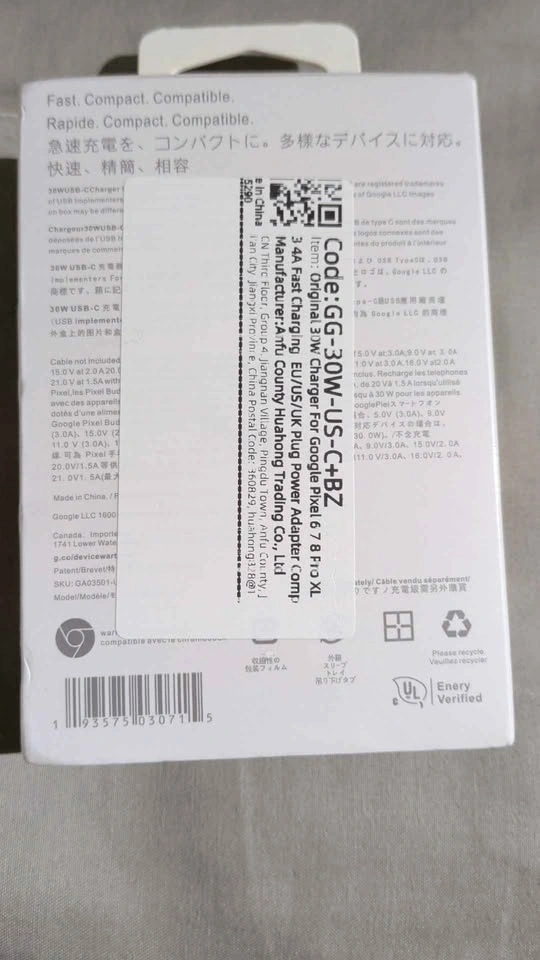 Google 30W USB-C Charger *** Genuine*** - photo 2