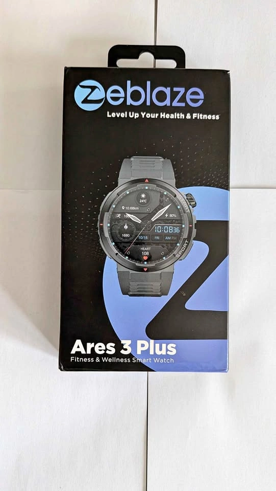 Zeblaze Ares 3 Plus Fitness Smart Watch - Red