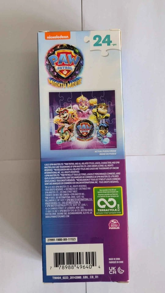 Nickelodeon PAW Patrol: The Mighty Movie 24-Piece Puzzle - photo 2