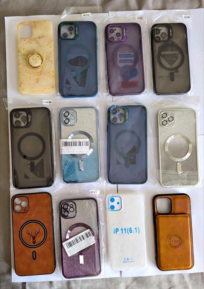 Assorted iPhone 11, 11 Pro, and 11 Pro Max Cases