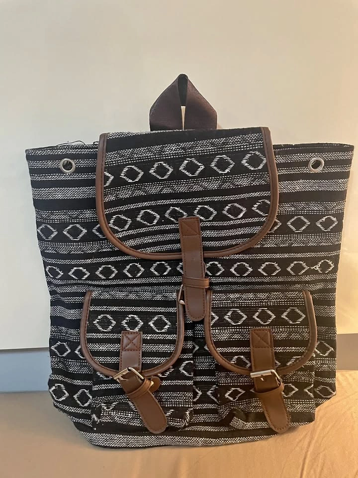 Vintage Style Tote Backpack Bag
