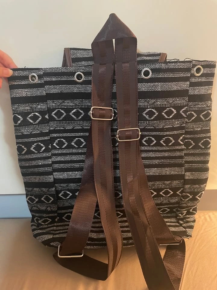Vintage Style Tote Backpack Bag - photo 2