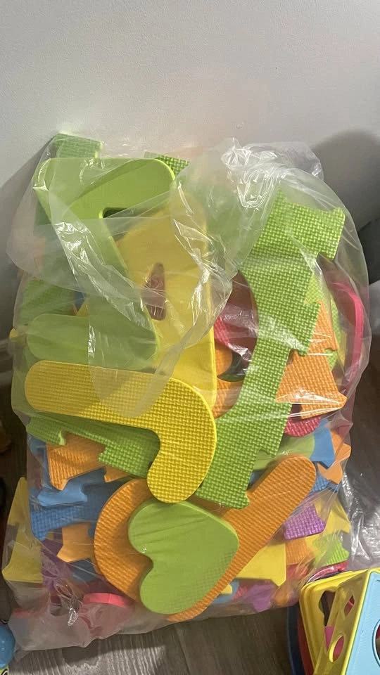 alphabet play mat