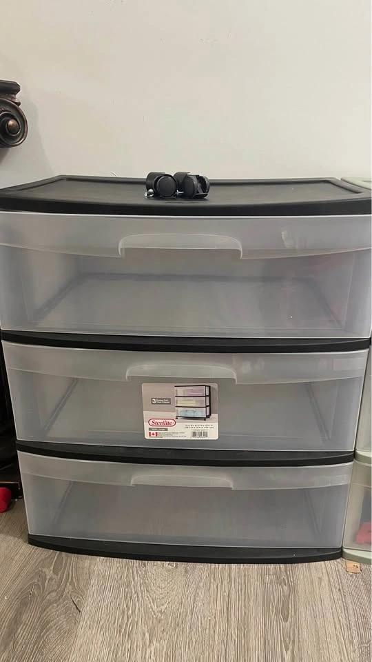 2 plastic drawer sets - 25 each - photo 2