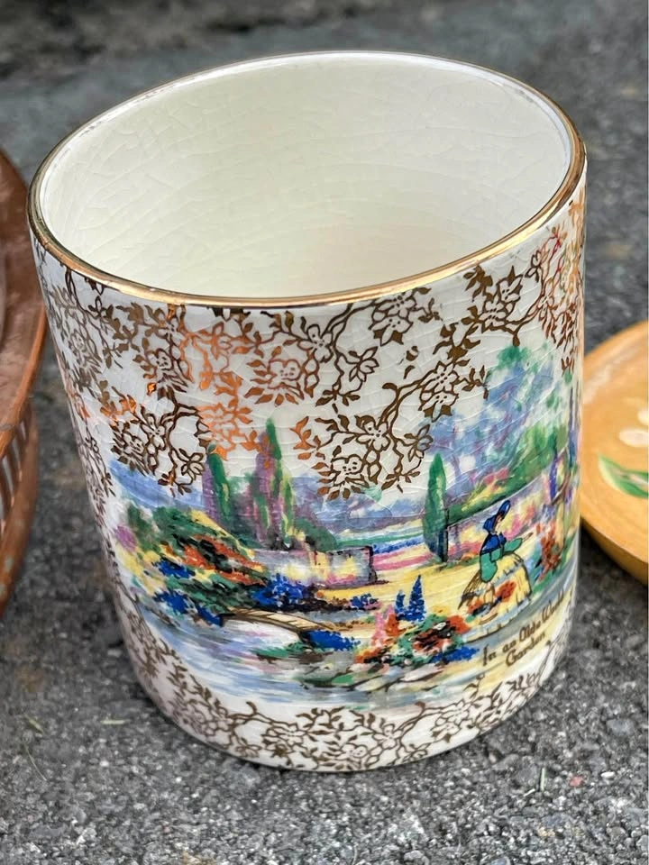 Hanley Staffordshire made in England sand land cup