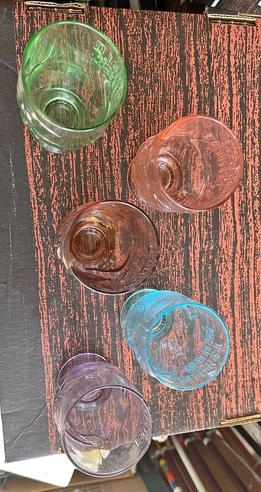 Disney 3D glass vintage collection