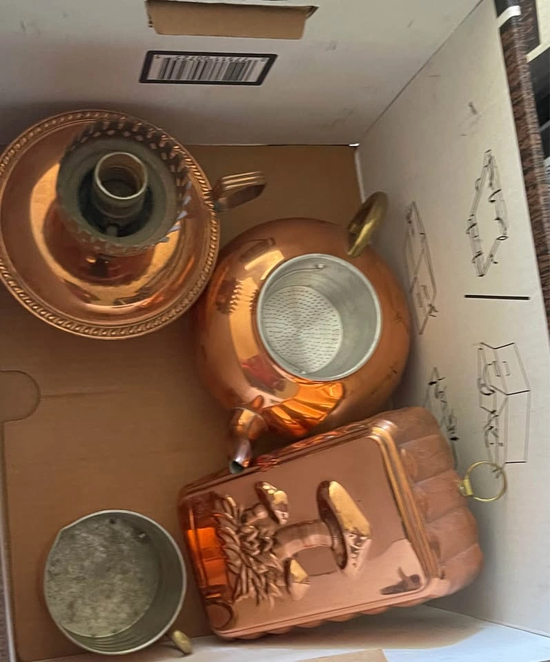 Copper decorative pieces - make an offer