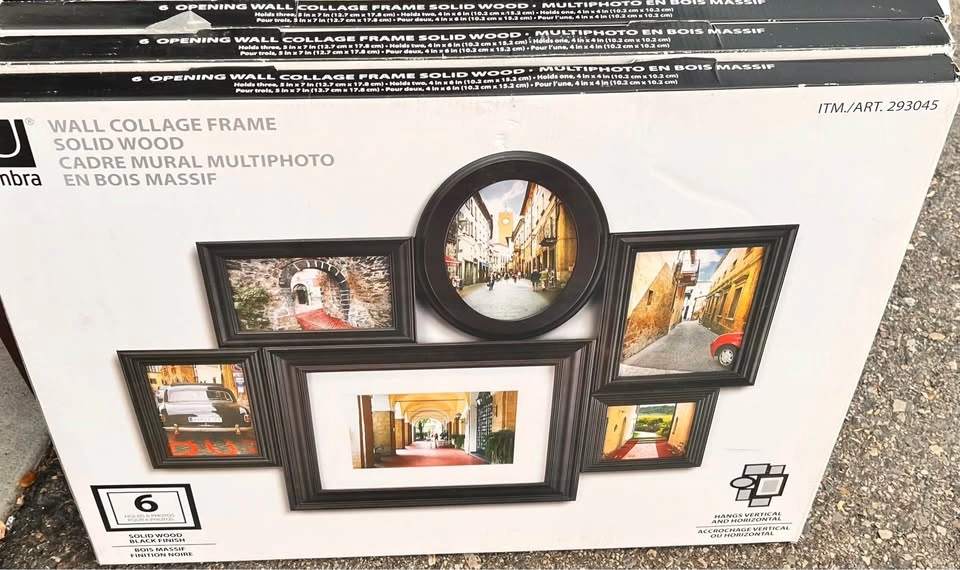 Unopened. Umbra 6 Opening Wall Collage Frame - photo 4