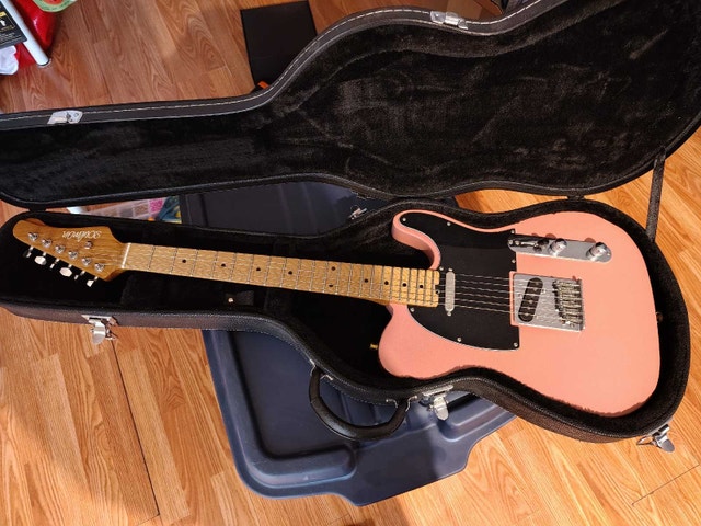 Soulman T-400 Telecaster-style guitar w/ locking hardcase - photo 2