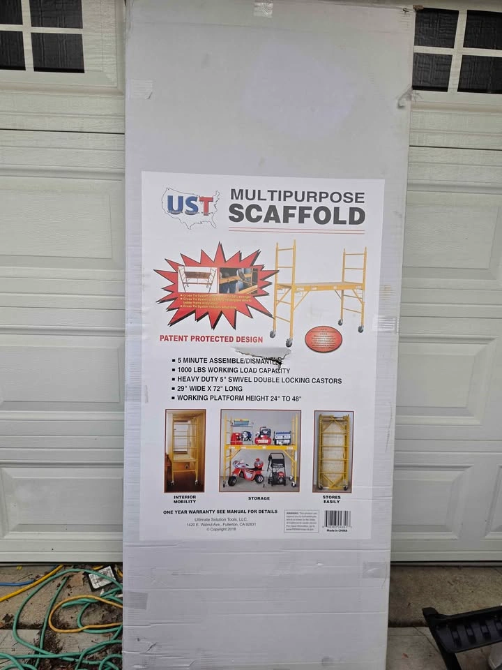 Multipurpose scaffold, 6 ft, NEW in box - photo 3