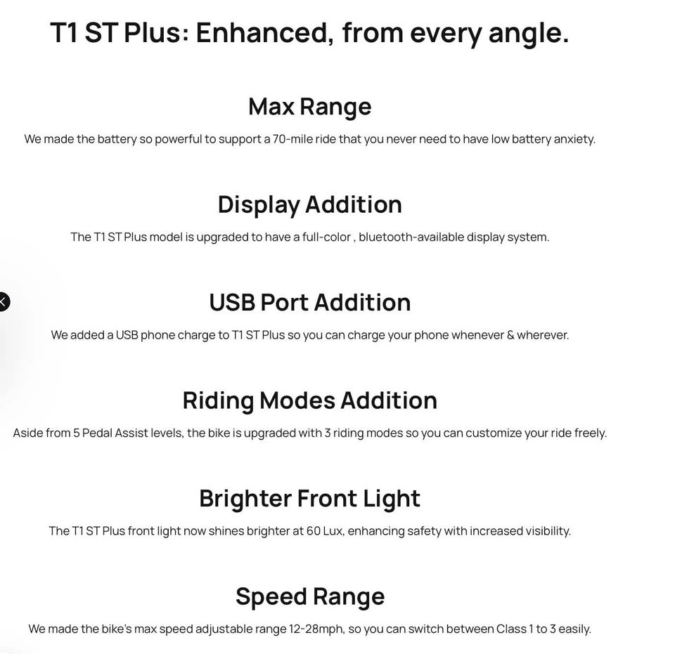 Velotric T1 ST Plus E-Bike - New in Box - photo 5