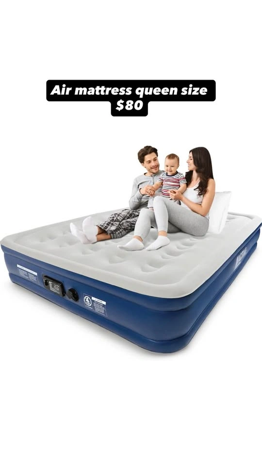 Queen Active Era Air Mattress with Built-in Electric Pump