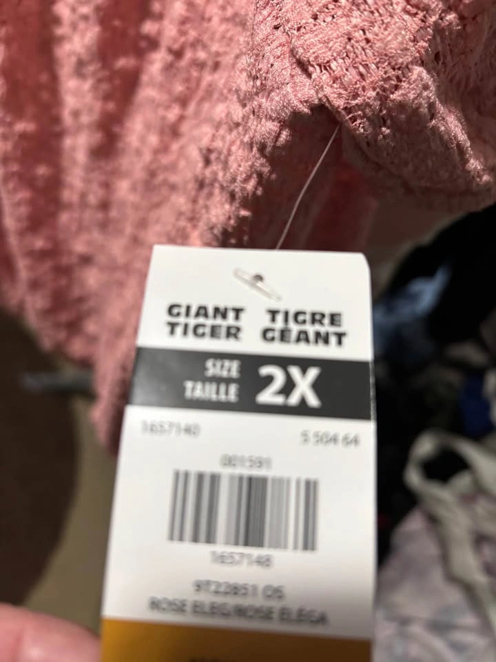 Lily Morgan Pink Textured Short Sleeve Top Size 2X - photo 2