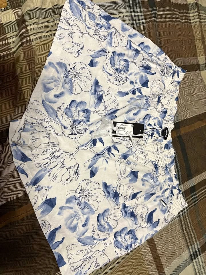 Mexx Floral Linen Blend Shorts