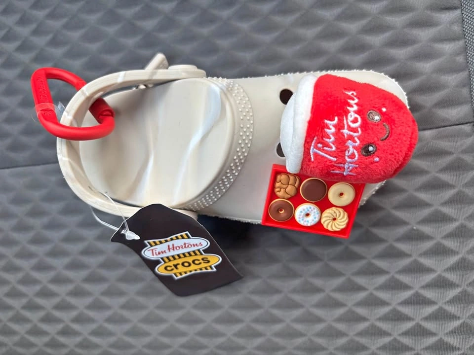 Tim Hortons x Crocs Bag Charm- Brand new-Giftable!!!