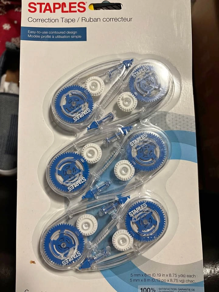Staples Correction Tape