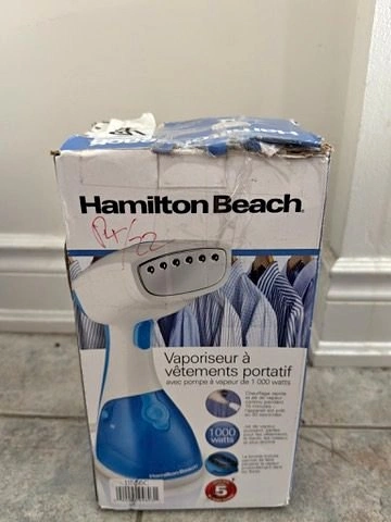 Hamilton Beach Garment Steamer