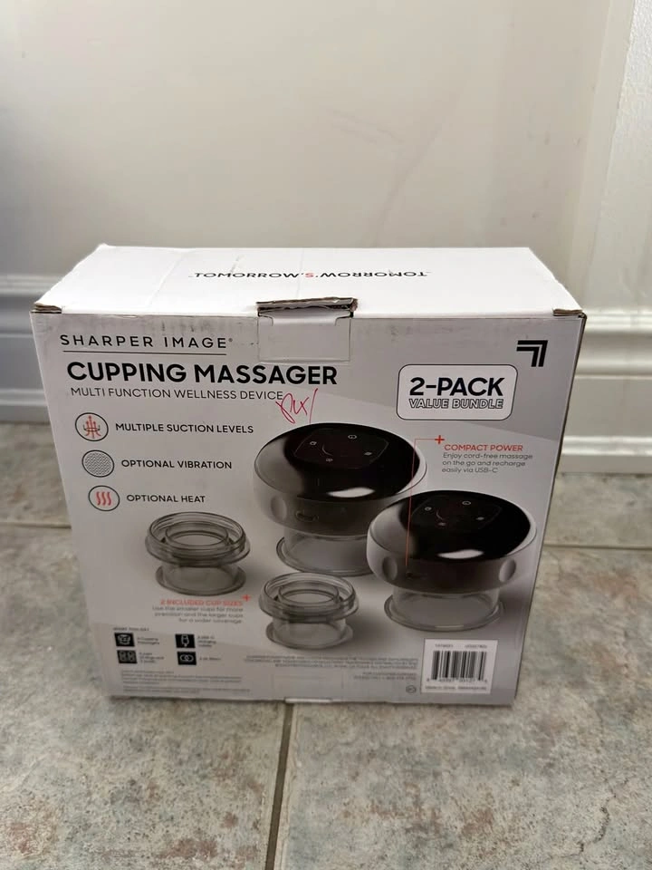 Sharper Image Cupping Massager (2-Pack)