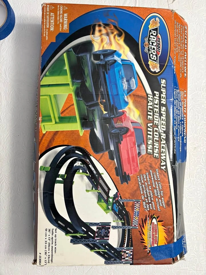 Penny Racers Super Speed Raceway Track Set