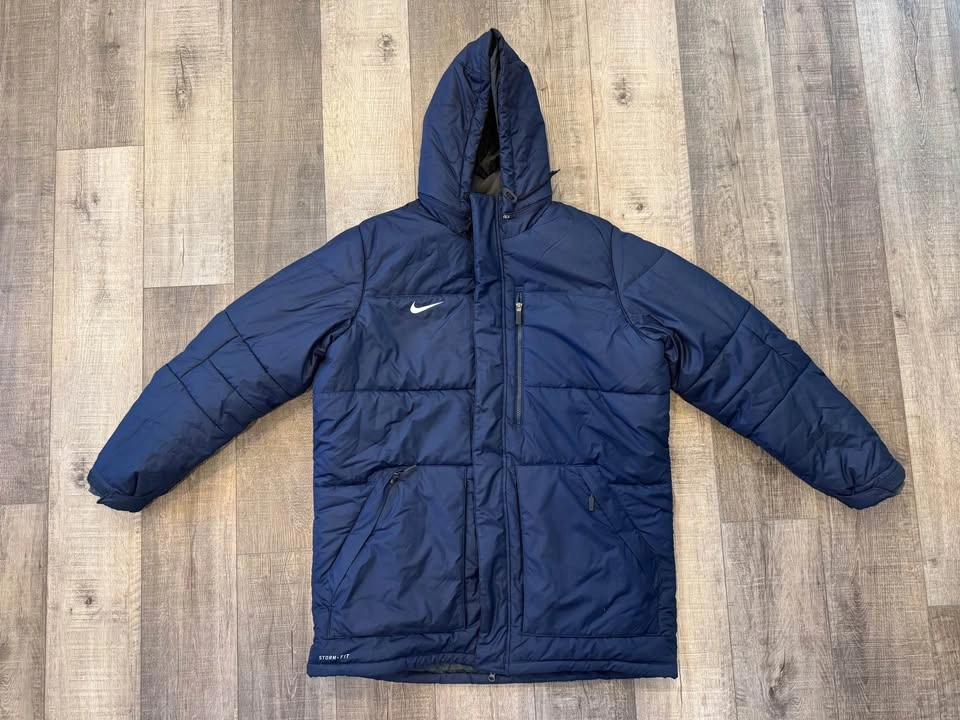NIKE Team Alliance II Parka XL Navy Winter Jacket Storm-Fit - photo 2