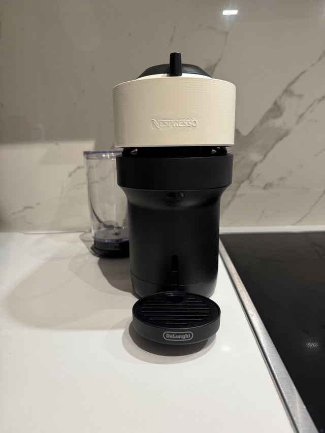 Nespresso Vertuo Pop+ Coffee Machine (Coconut White)