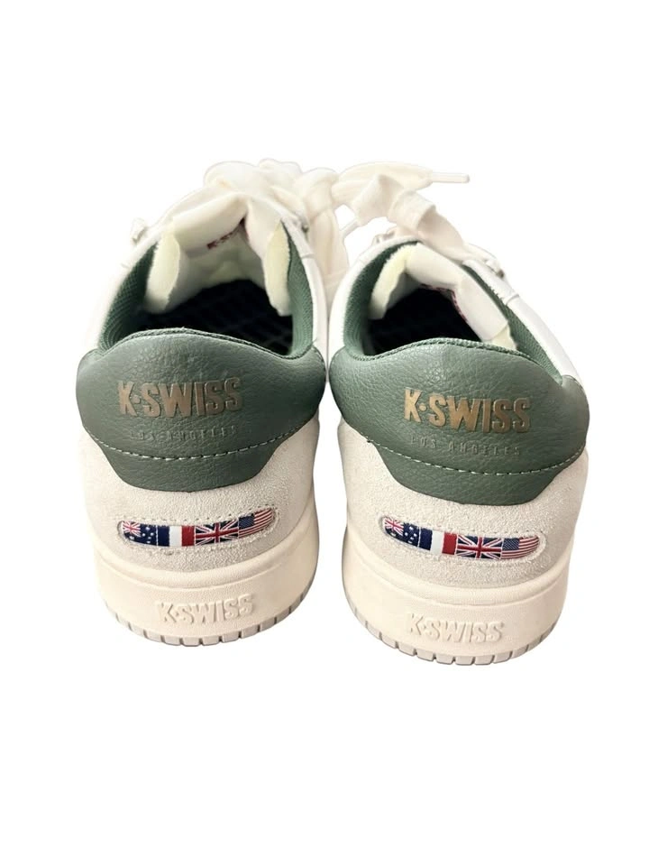 K-Swiss Lawn Court LTH Unisex Sneakers White/Green - photo 5