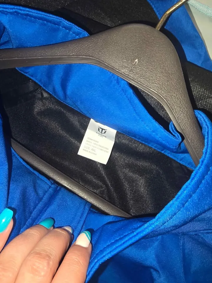 Men’s Blue Windbreaker Jacket – Size 2XL image indicator(2)