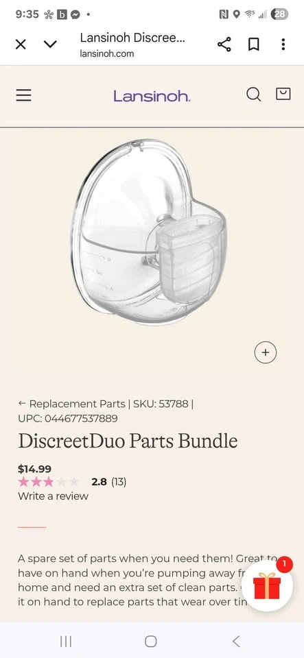 DiscreetDuo Replacement parts - photo 2