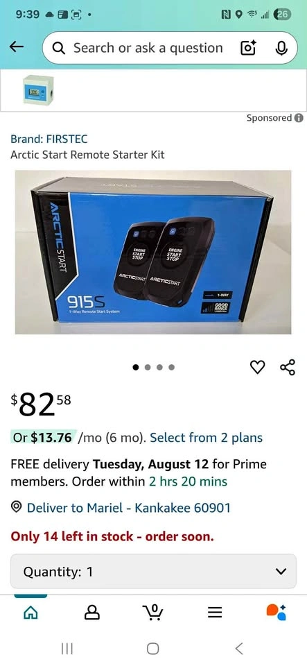 Artic Remote Start