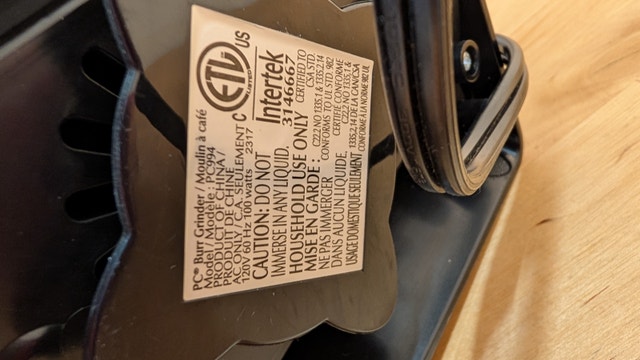 PC Burr Grinder - photo 4