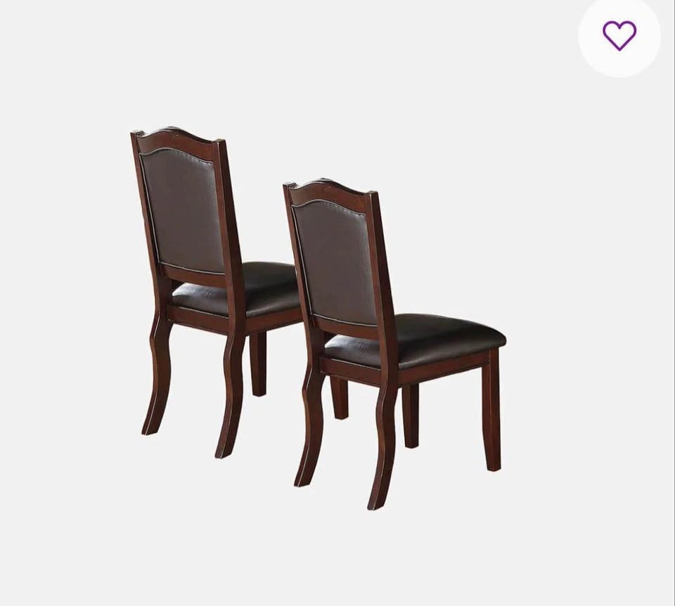 Leather Chairs - Solid Wood (Brand New - Set of 2) - photo 4