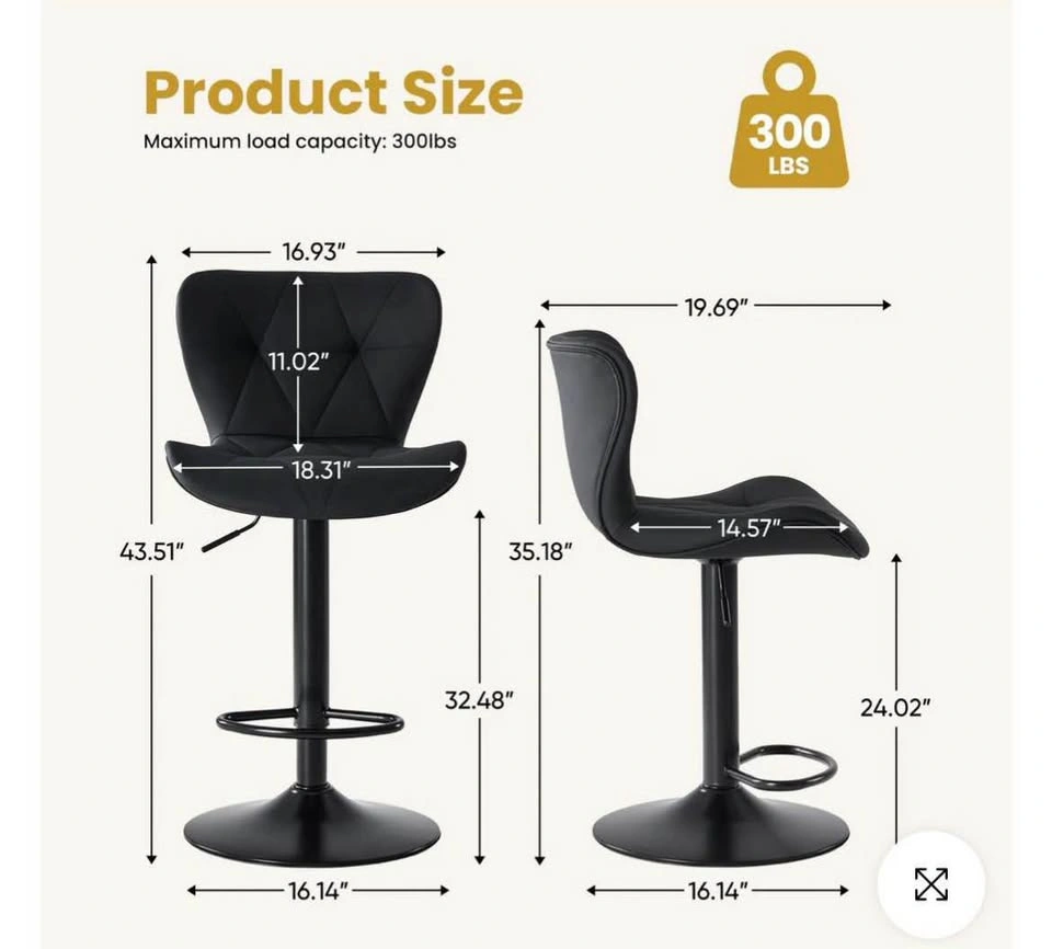 Stools - (Brand new - Set of 2) - photo 2